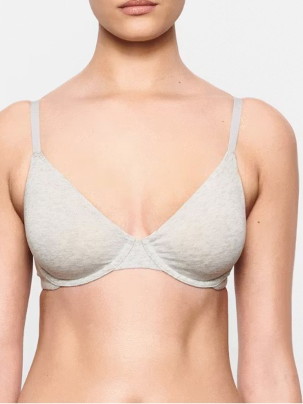 Skims Cotton Jersey Underwire Bra
